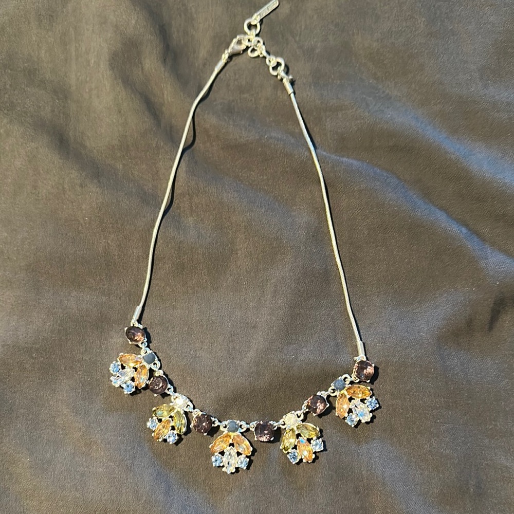💜5 for $25 Silver and Pink Necklace with Dainty Chain